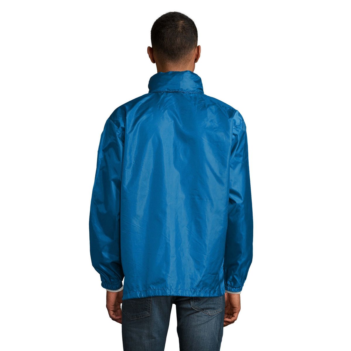Leichte Unisex-Windjacke zum Packen