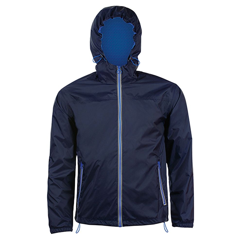 Windbreaker-Jacke mit Kapuze