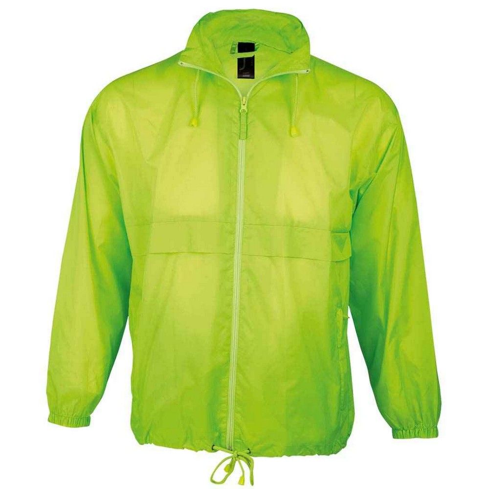 Leichte Windjacke mit verstaubarer Kapuze