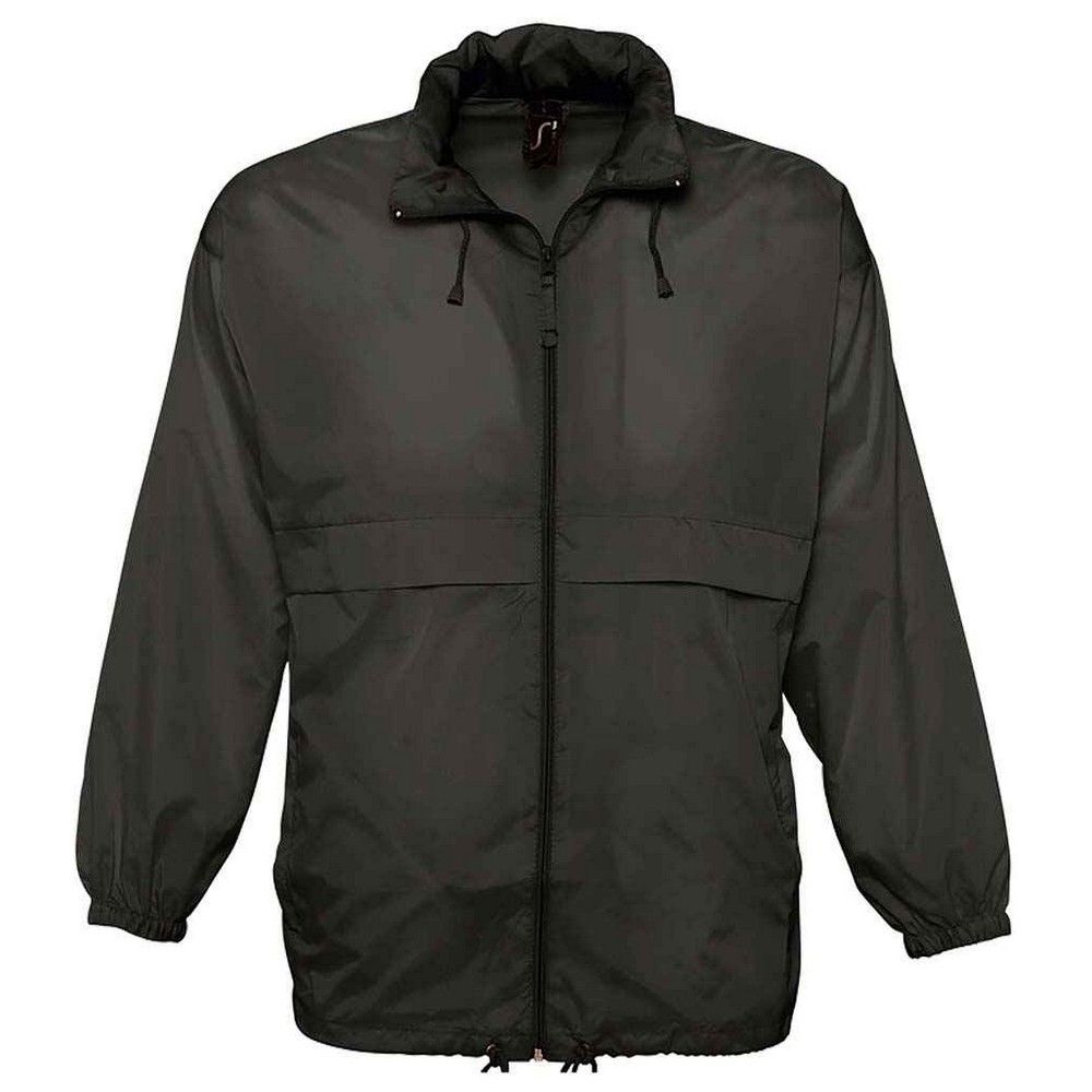 Technische Funktionsjacke mit verstaubarer Kapuze