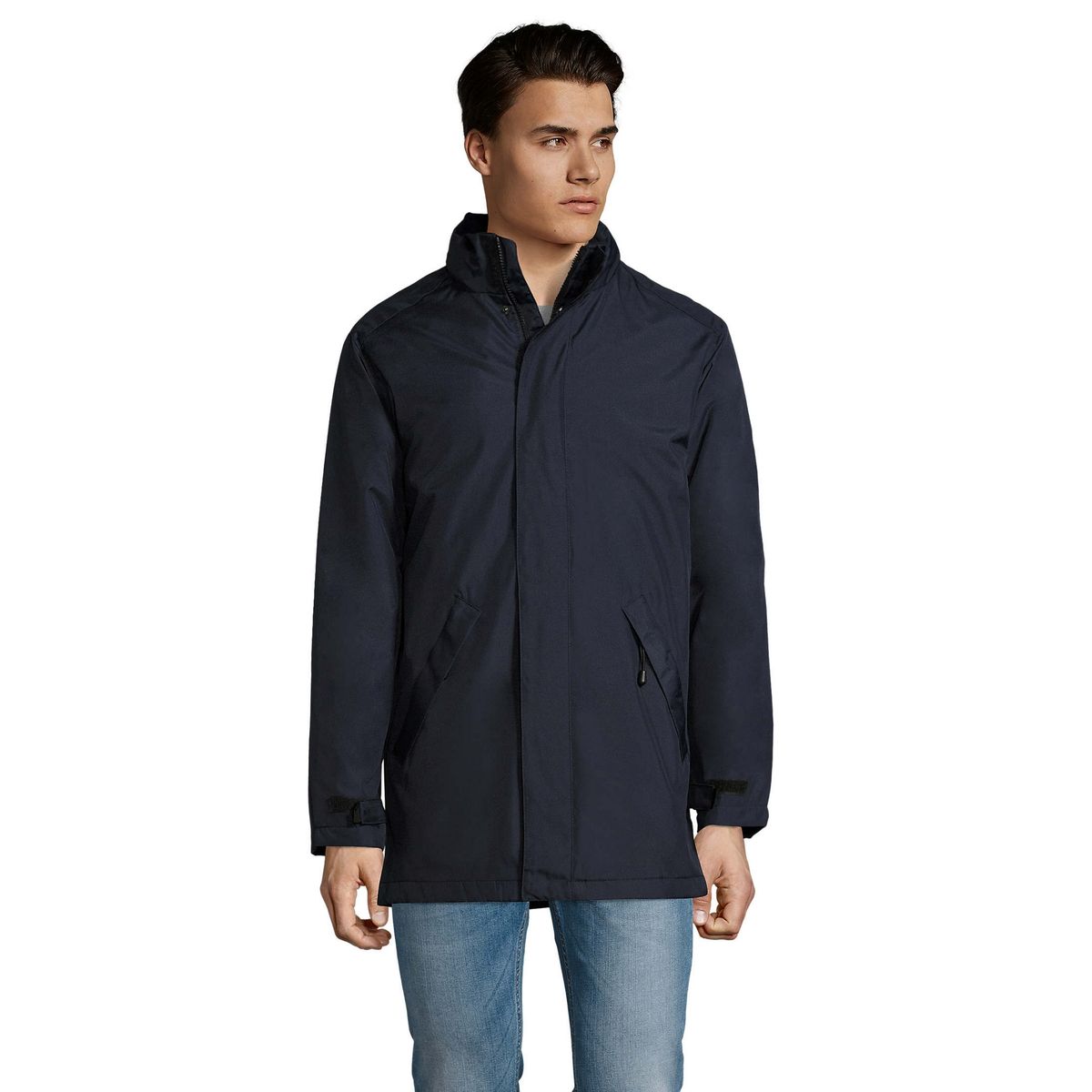Funktionaler wattierter Oxford-Parka