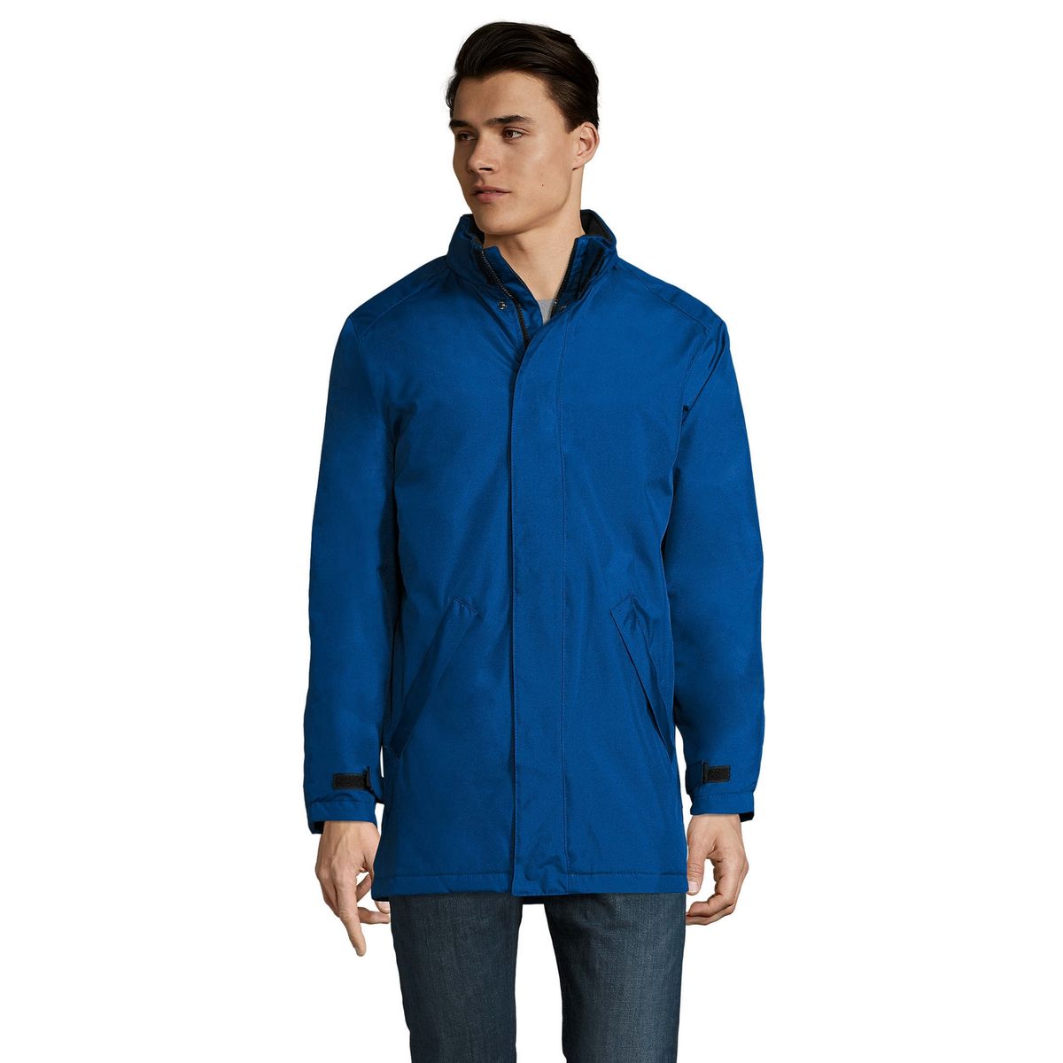 Wattierter Parka aus Oxford-Gewebe