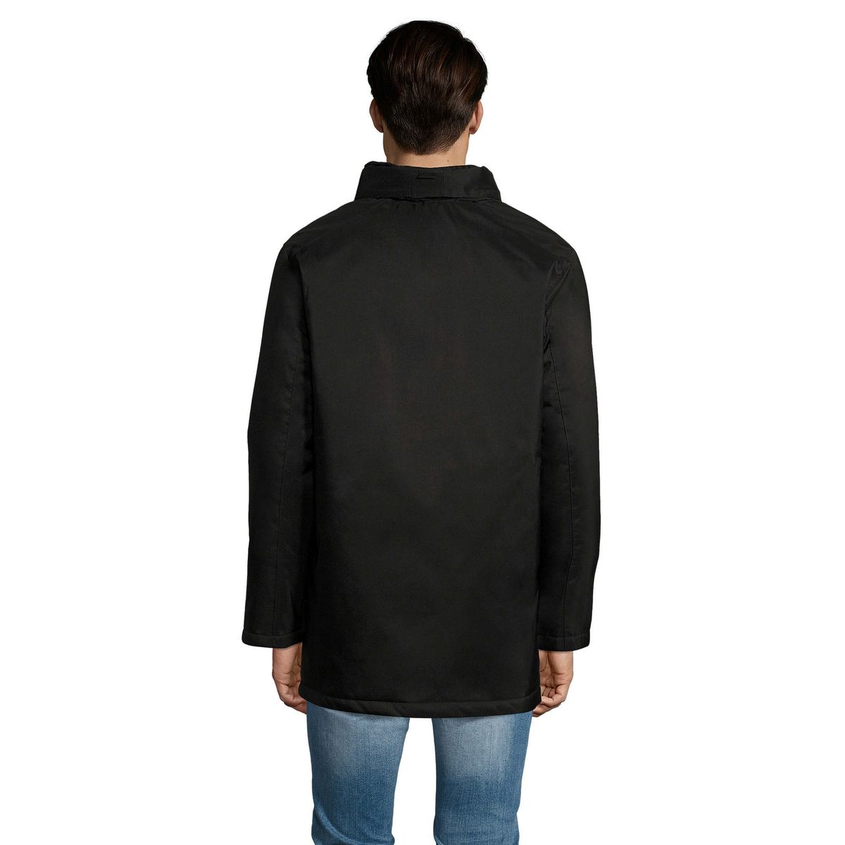 Wattierter Winterparka mit Kapuze