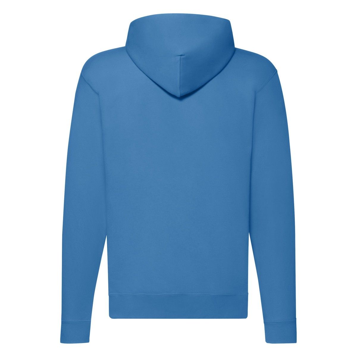 Klassische Fleece-Kapuzenjacke