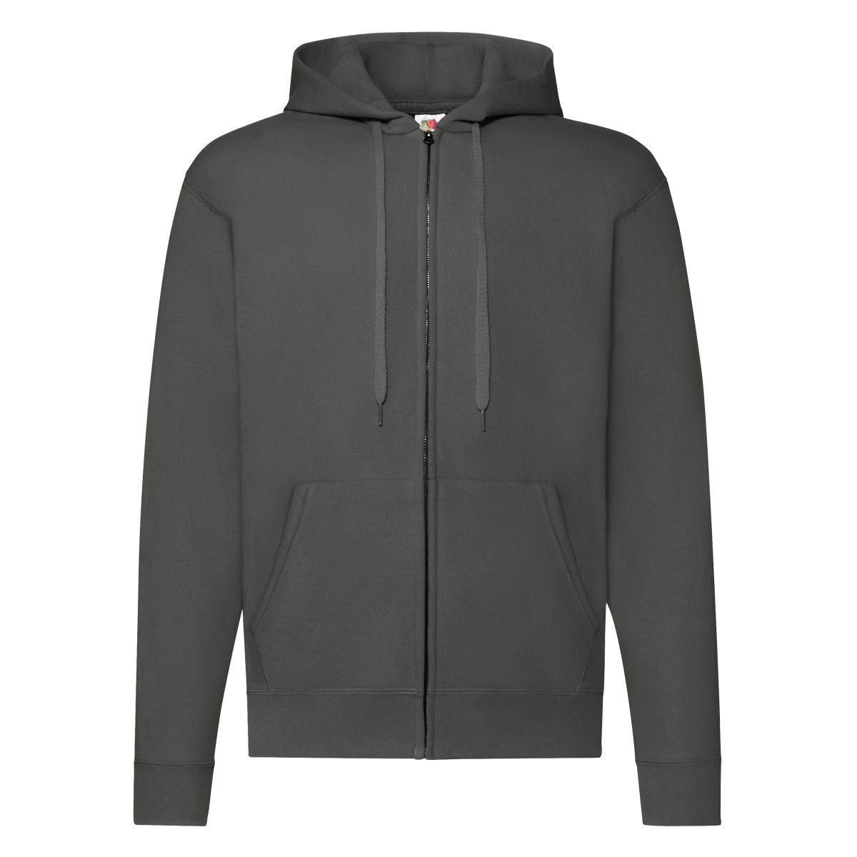 Klassischer Zip-Hoodie mit Kapuze