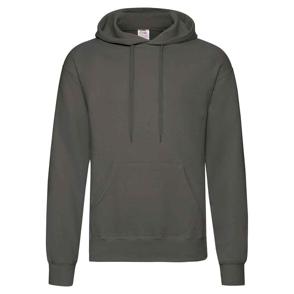 Klassisches Kapuzensweatshirt aus Baumwollmischung