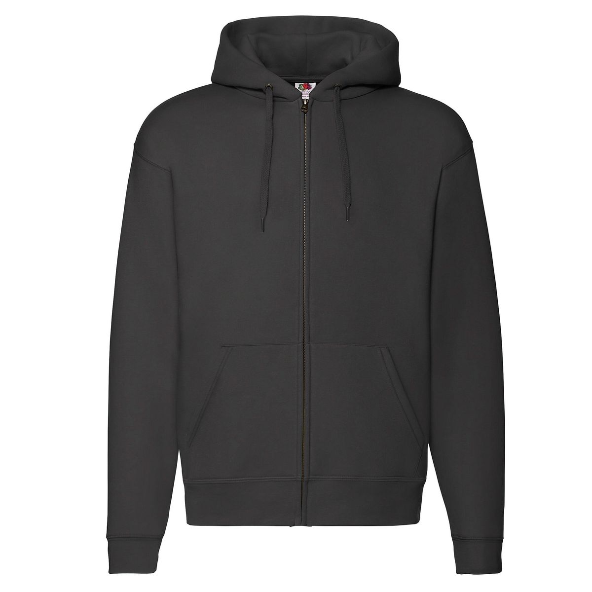 Klassische Kapuzenjacke mit Reißverschluss
