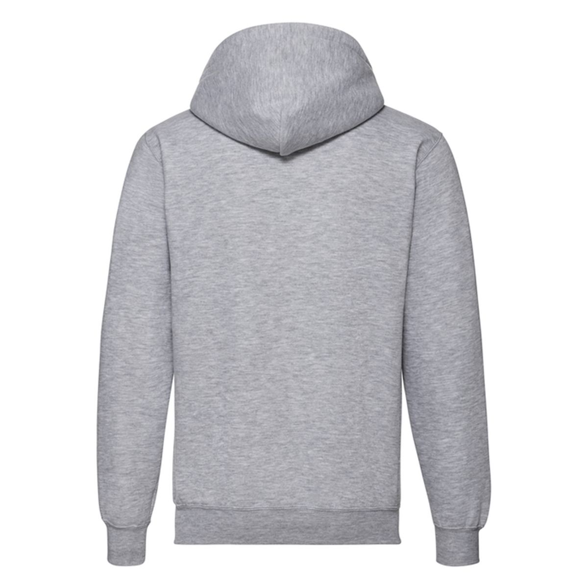 Klassischer melierter Kapuzenpullover