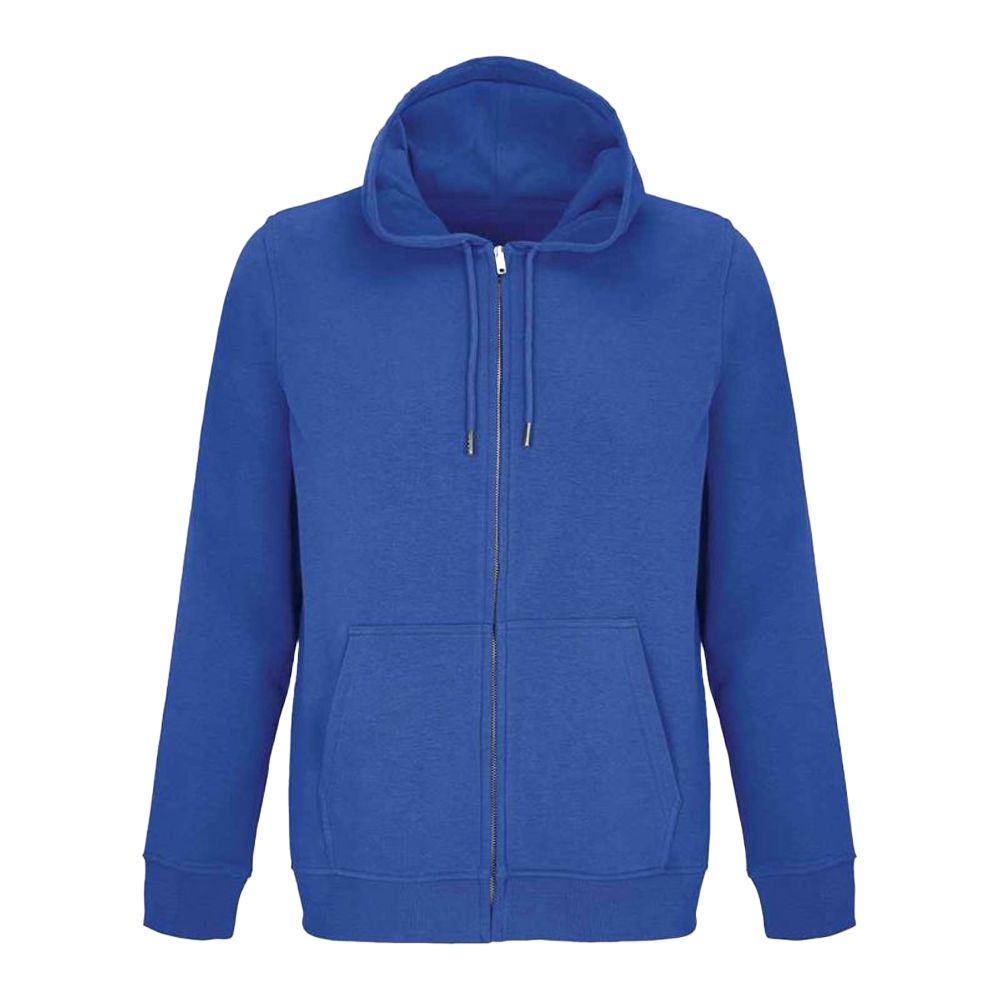 Klassische Kapuzen-Sweatjacke aus Baumwolle