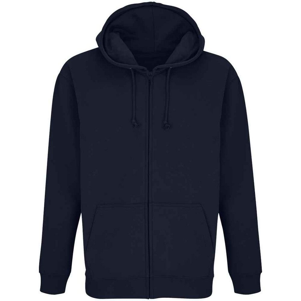 Klassischer Kapuzenpullover mit Reißverschluss