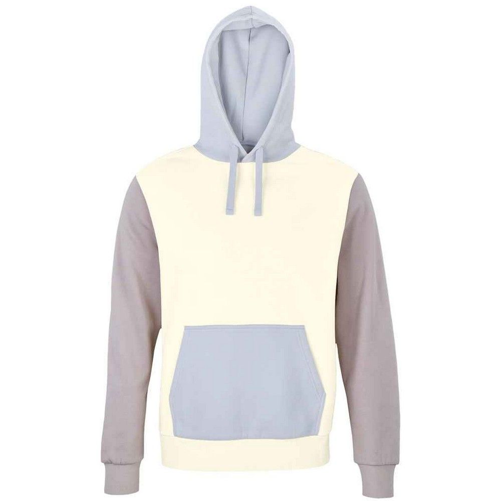 Kapuzenpullover mit Colourblocking-Design