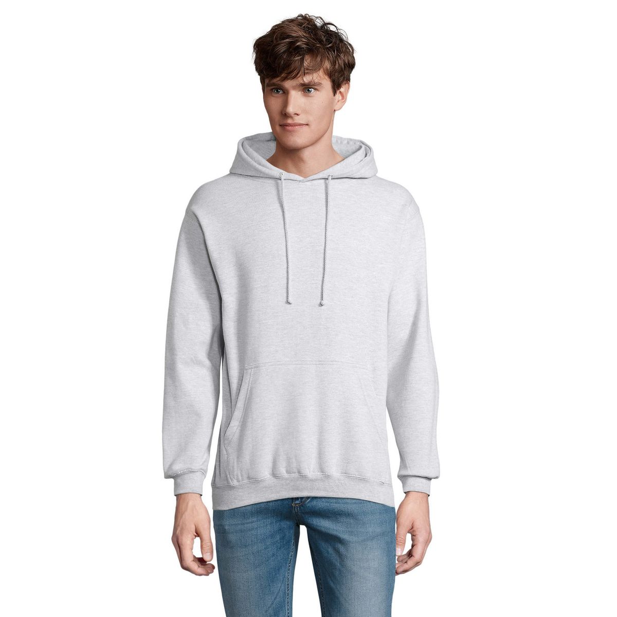 Essentieller Fleece-Kapuzenpullover