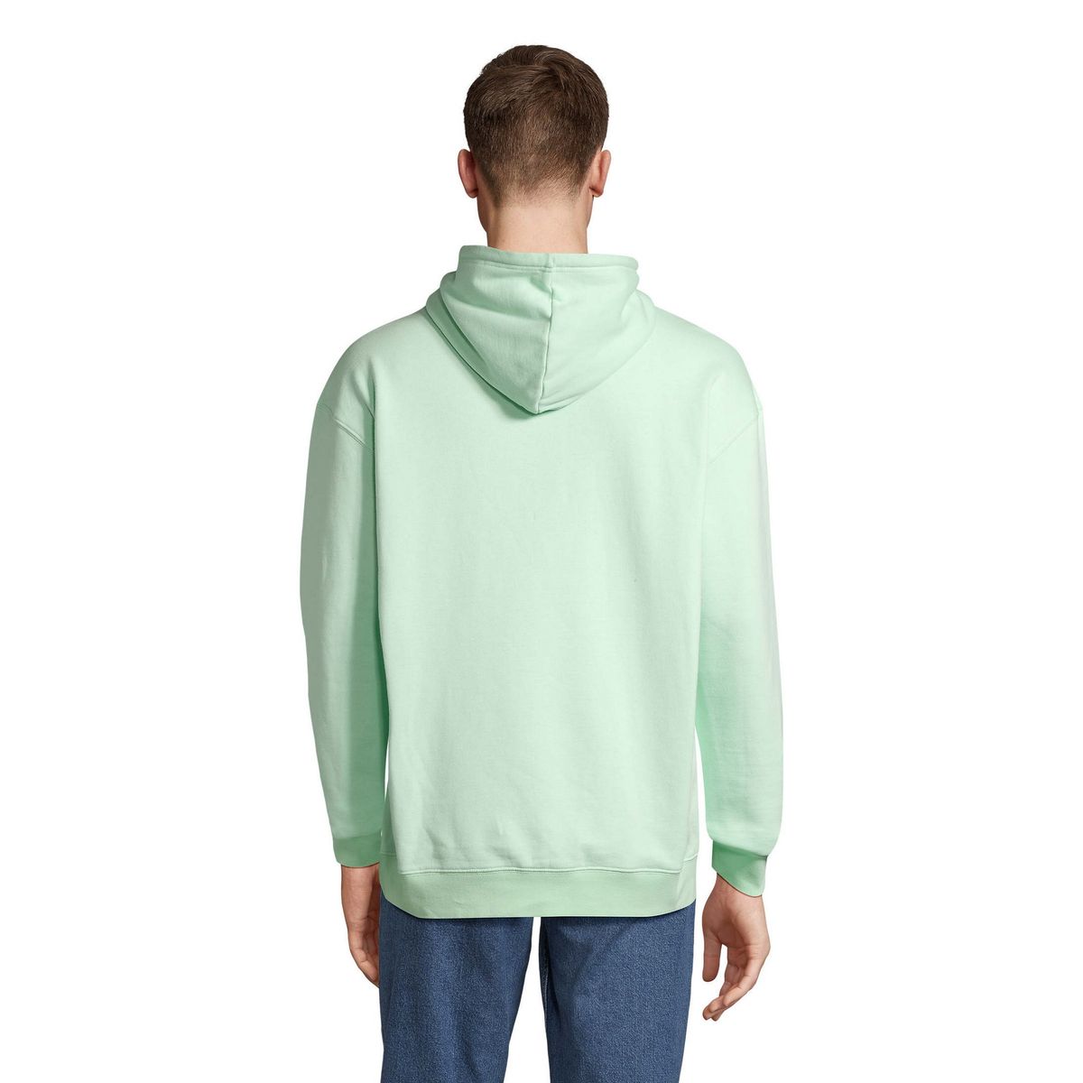 Klassischer Kapuzenpullover aus Fleece