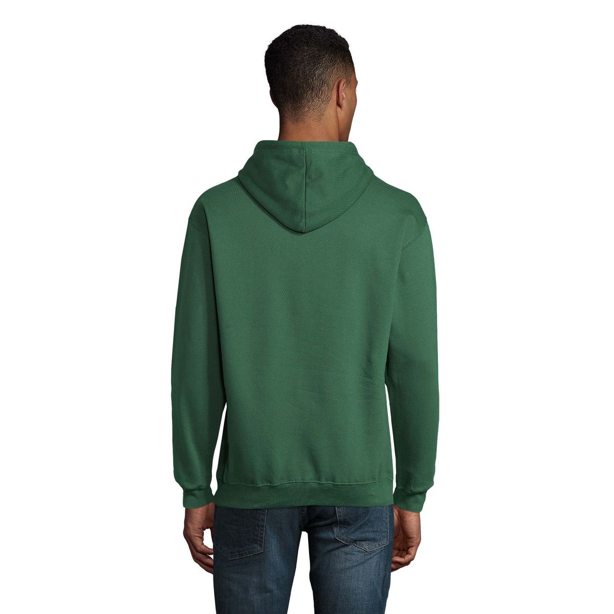 Klassischer Kapuzenpullover mit Kängurutasche