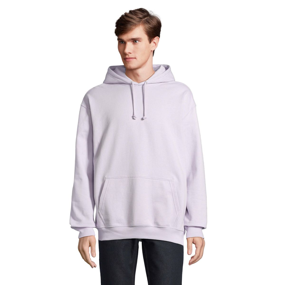 Essentieller Fleece-Kapuzenpullover