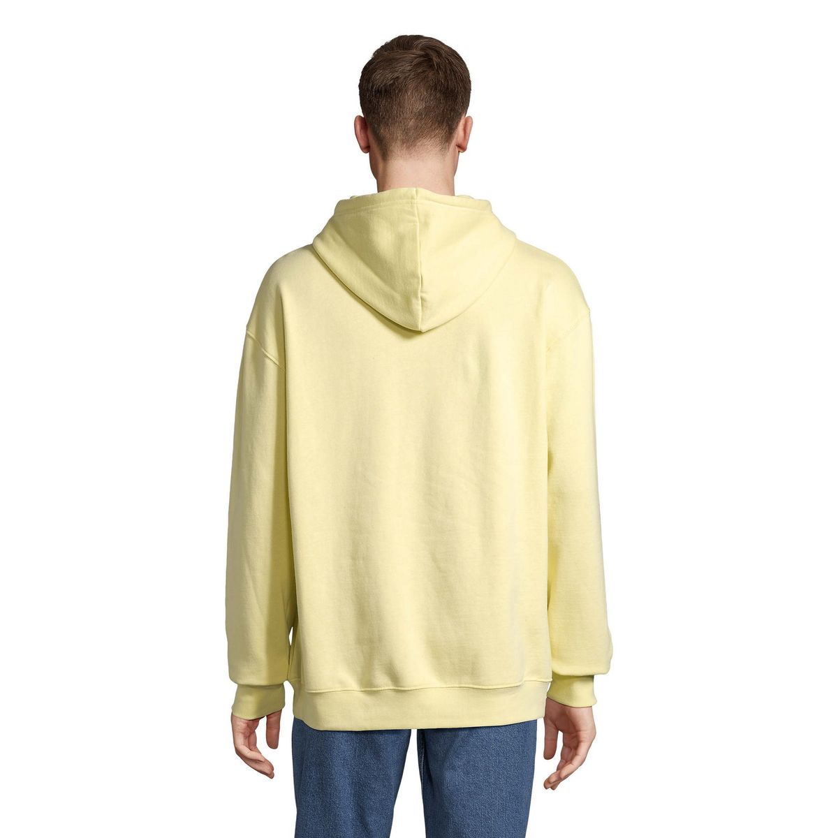 Klassischer Kapuzenpullover aus Fleece
