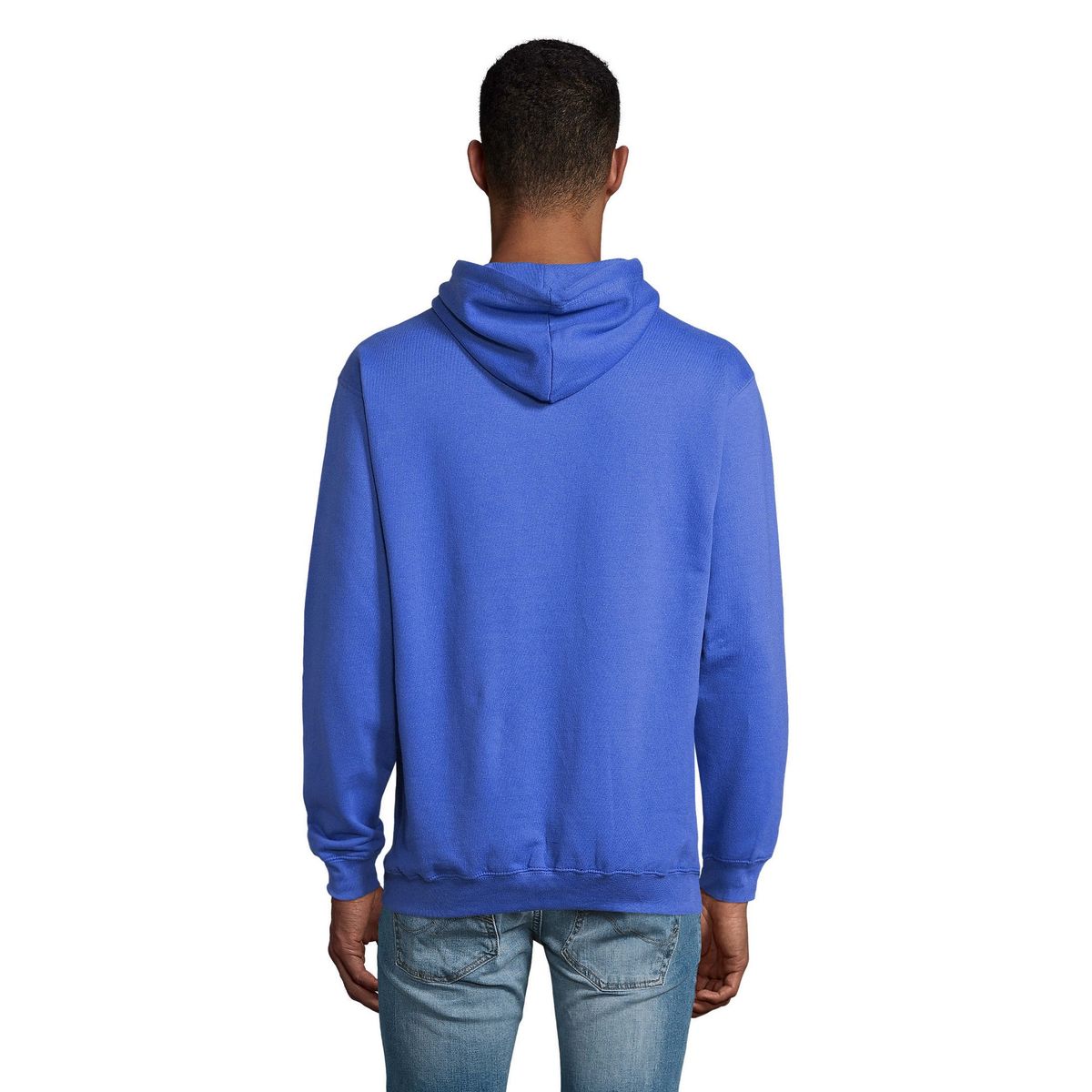 Klassisches Kapuzen-Sweatshirt aus Baumwollmischung