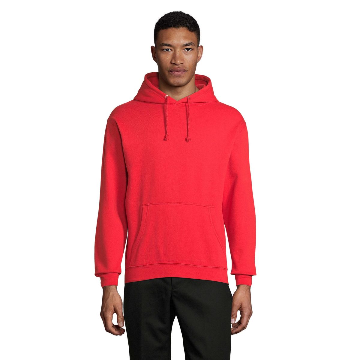 Klassisches Kapuzensweatshirt mit Kordelzug