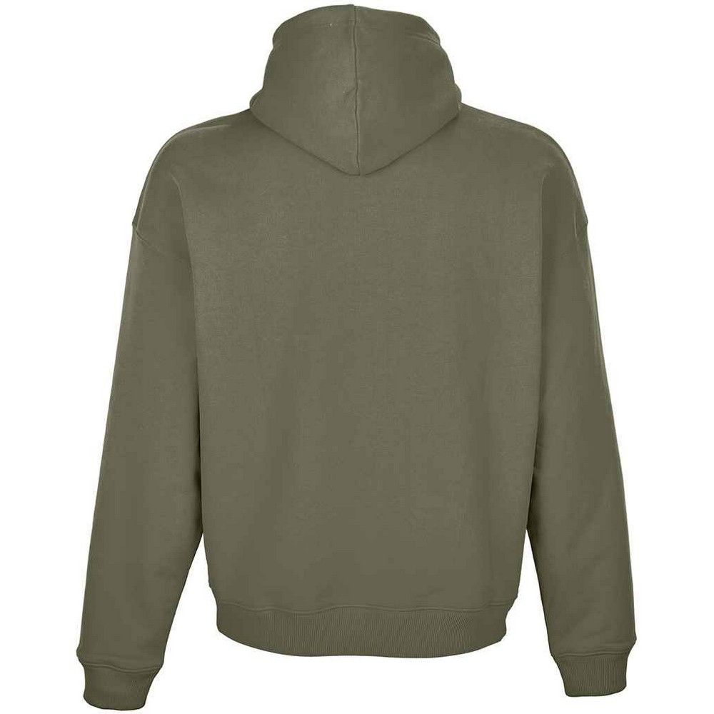 Oversize-Kapuzenpullover aus schwerer Baumwolle
