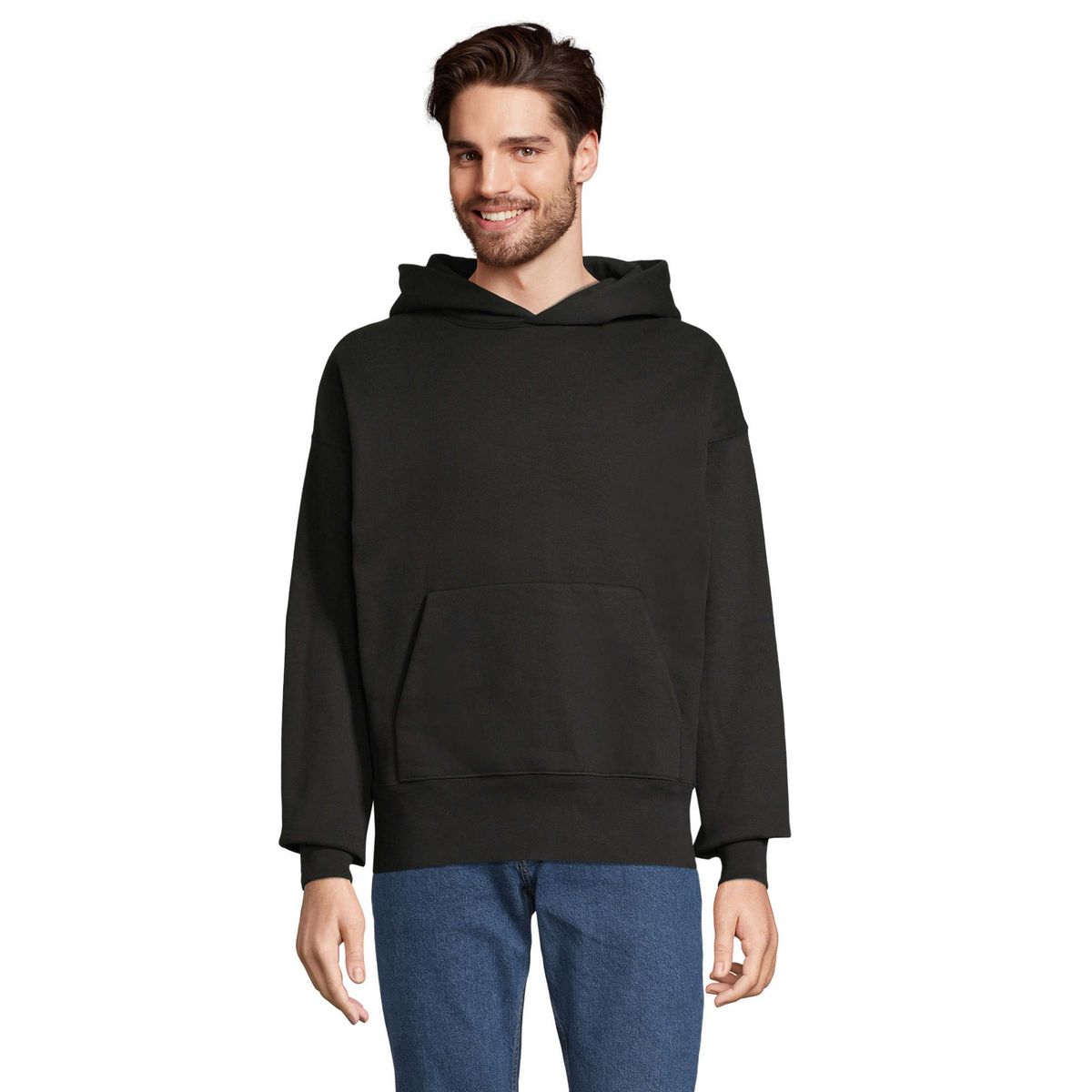 Schwerer Oversized Fleece Hoodie