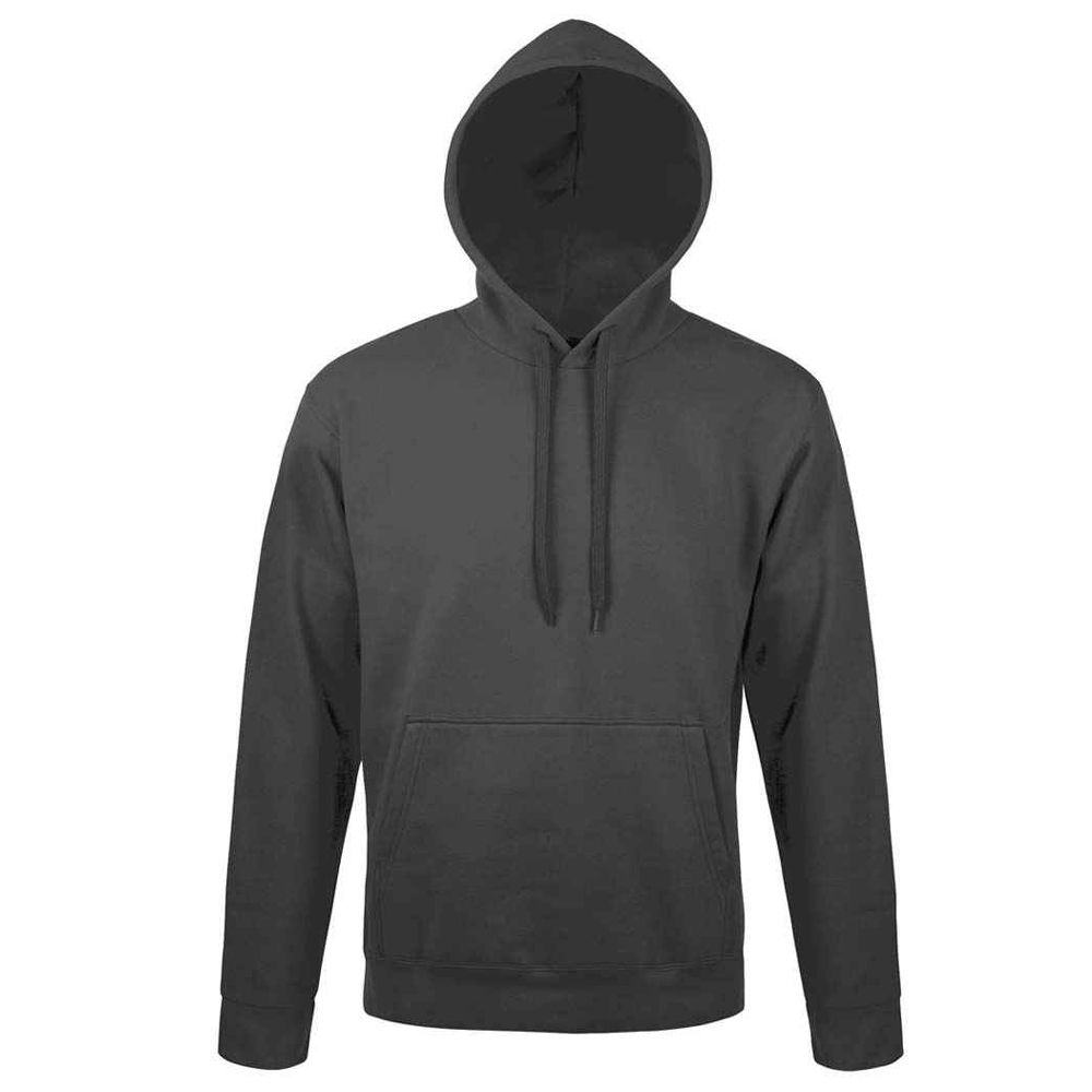 Klassischer Kapuzenpullover mit angerautem Fleece