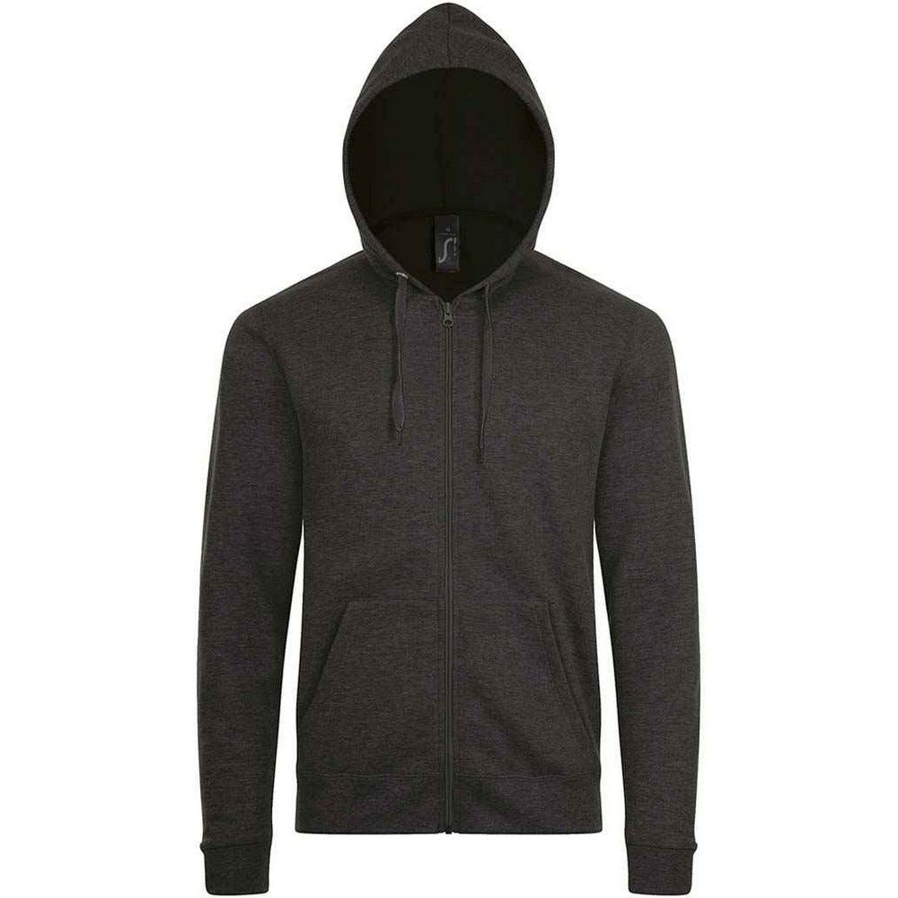 Klassischer Kapuzenpullover mit Reißverschluss