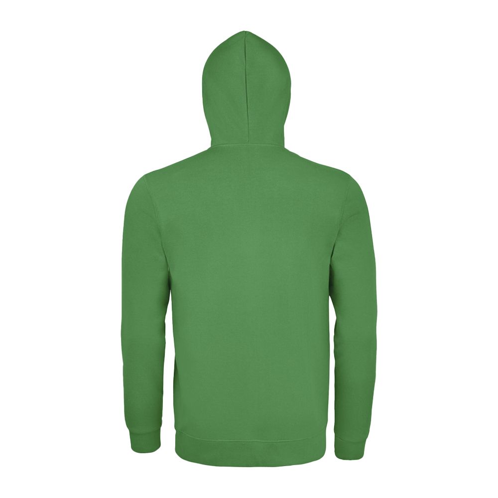 Klassischer Fleece-Kapuzenpullover mit Reißverschluss