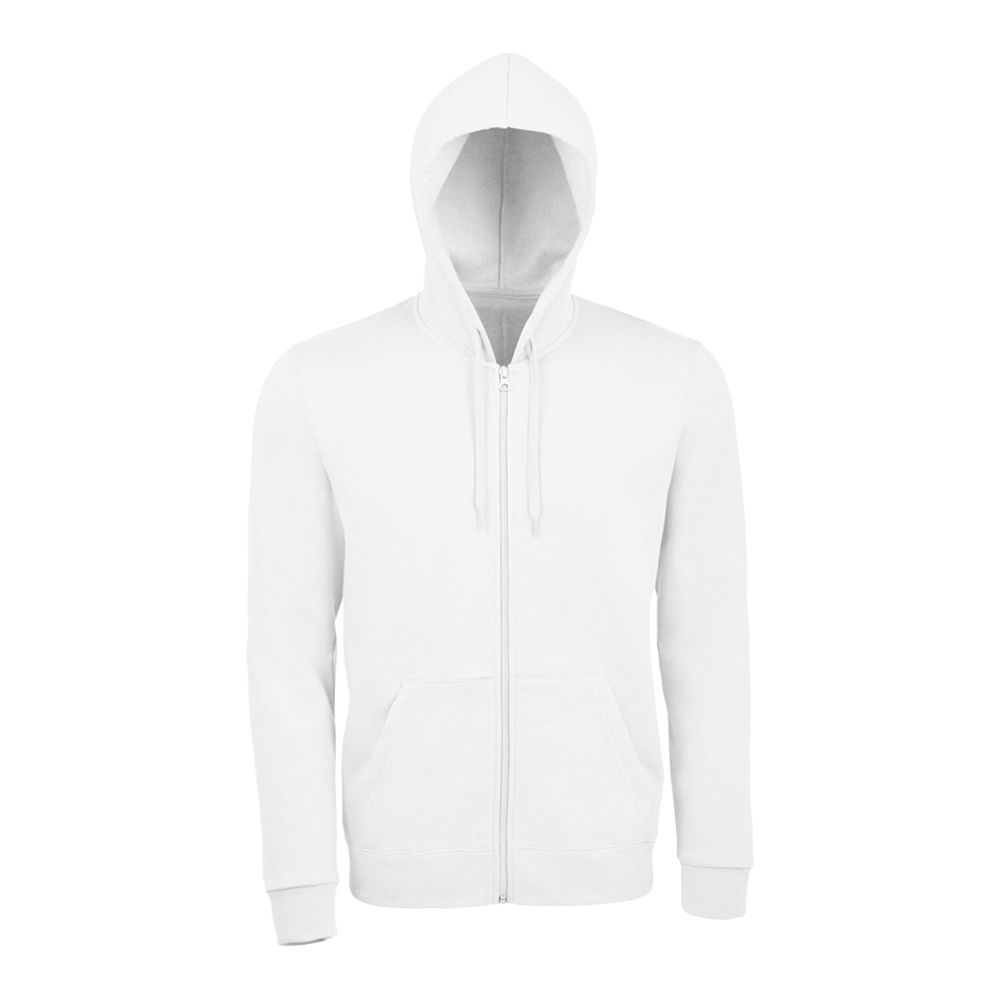 Klassischer Fleece-Hoodie mit Reißverschluss