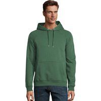 Fleece-Kapuzenpullover mit Raglan-Ärmeln