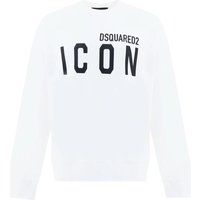 Icon Logo-Print Baumwoll-Sweatshirt