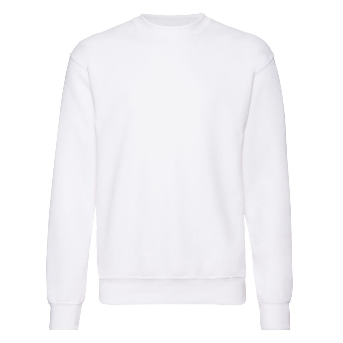 Klassisches Rundhals-Sweatshirt aus Baumwollmischung
