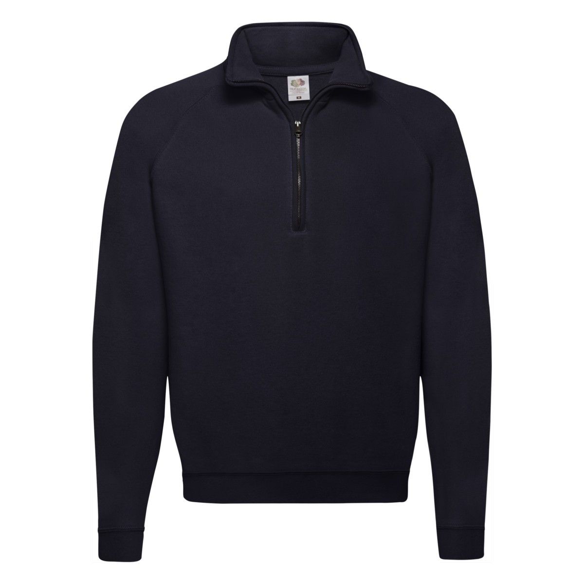 Klassisches Half-Zip Raglan-Sweatshirt