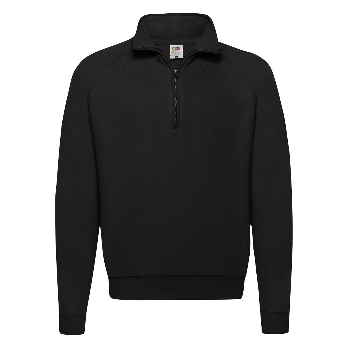 Klassisches Sweatshirt mit Viertelreißverschluss