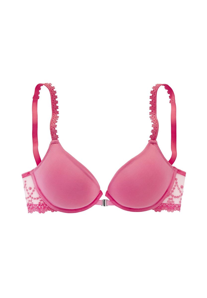 Push-Up BH mit Spitzensaum