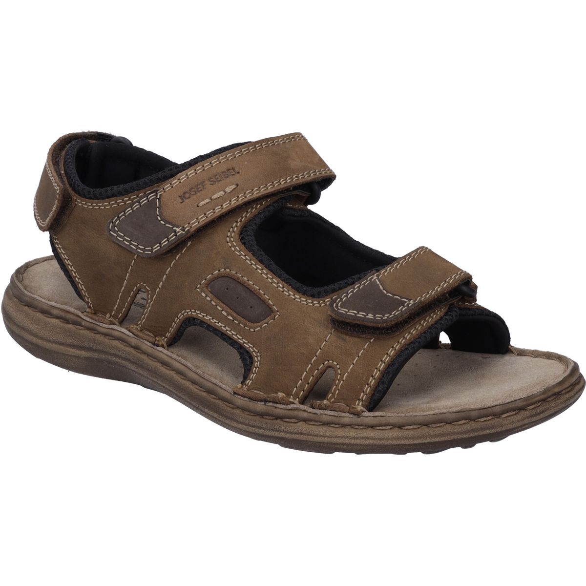 Robuste Leder Komfort-Sandalen