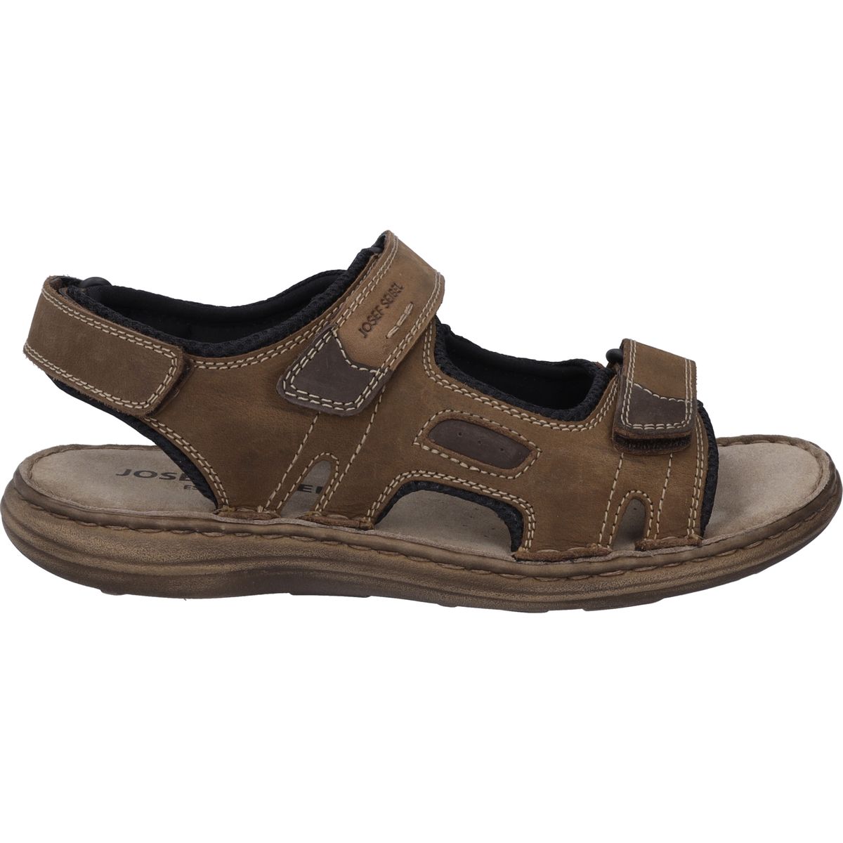 Robuste Leder Komfort-Sandalen