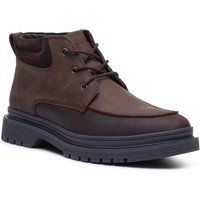 Leder-Chukka-Boots mit Memory-Schaum