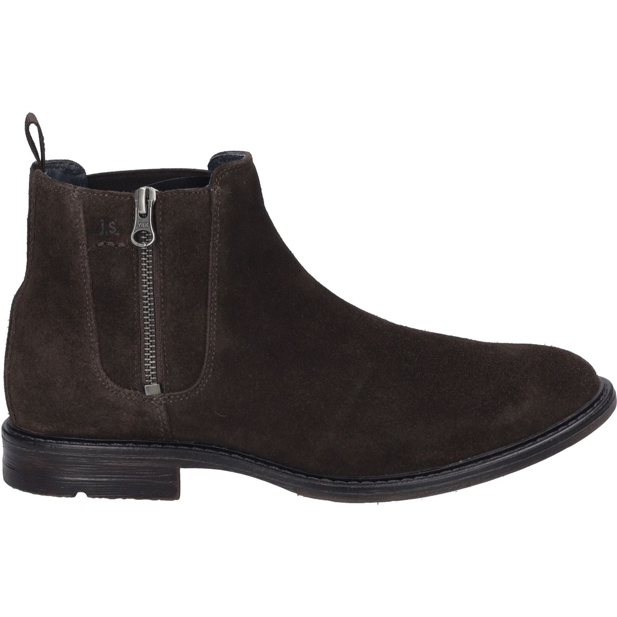 Elegante Wildleder-Stiefeletten mit Reißverschluss