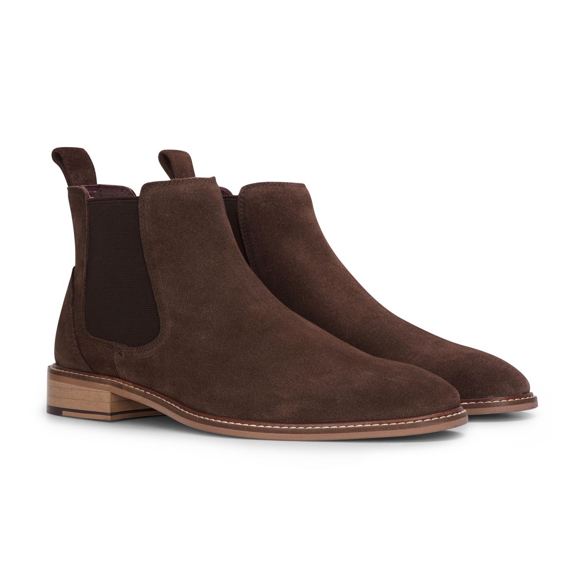Klassische Chelsea-Boots aus Wildleder