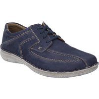 Handgenähte Nubukleder Freizeit-Halbschuhe