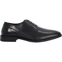 Klassische polierte Derby-Schuhe aus Leder
