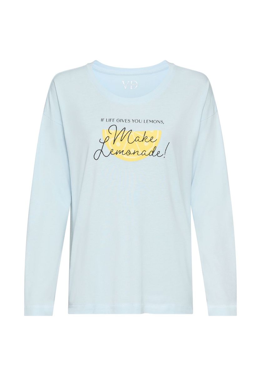 Lässiges Langarmshirt mit Grafik