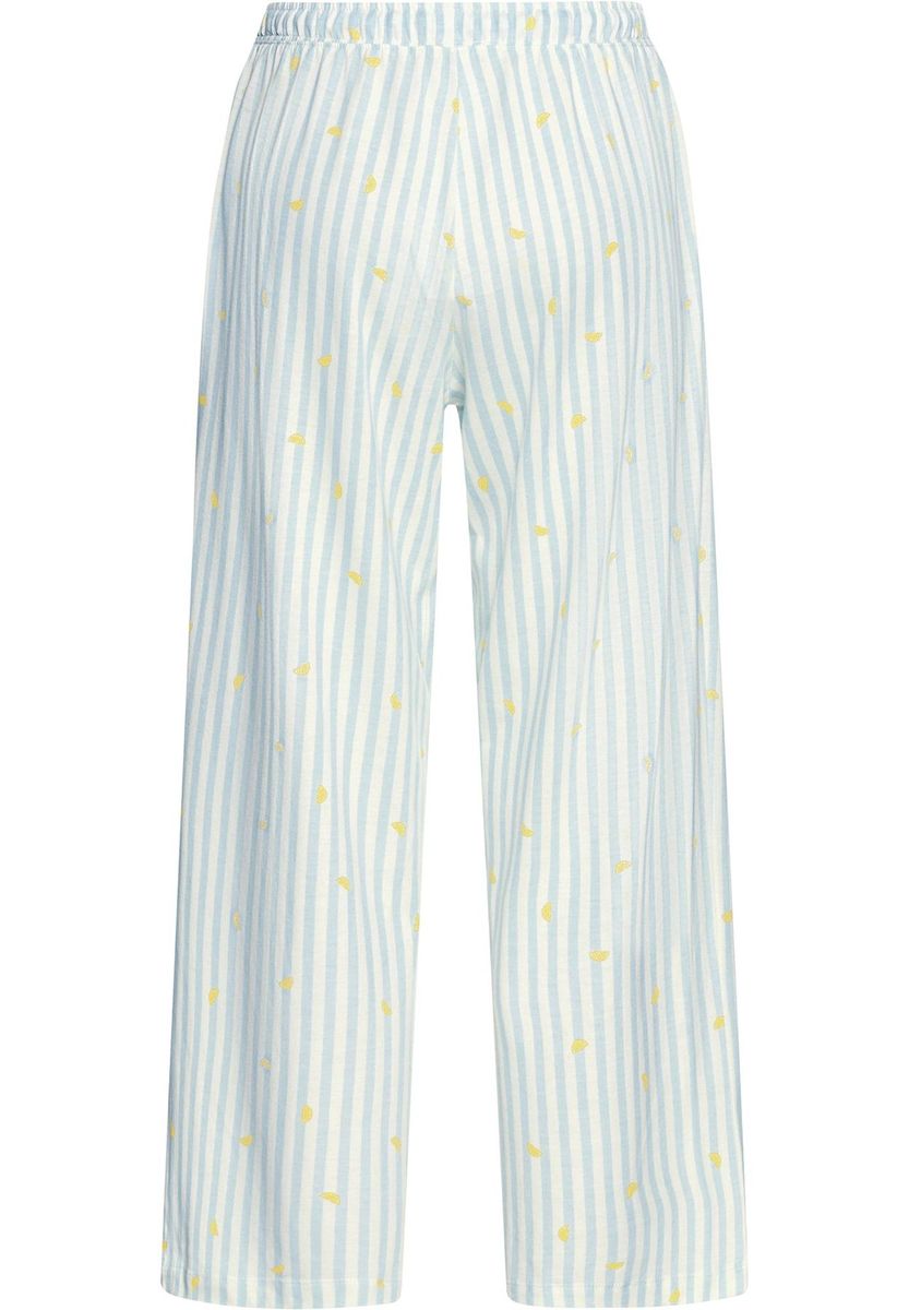 Gestreifte Loungehose mit Kordelzug