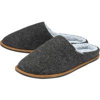 Plüschgefütterte Memory-Foam Hausschuhe