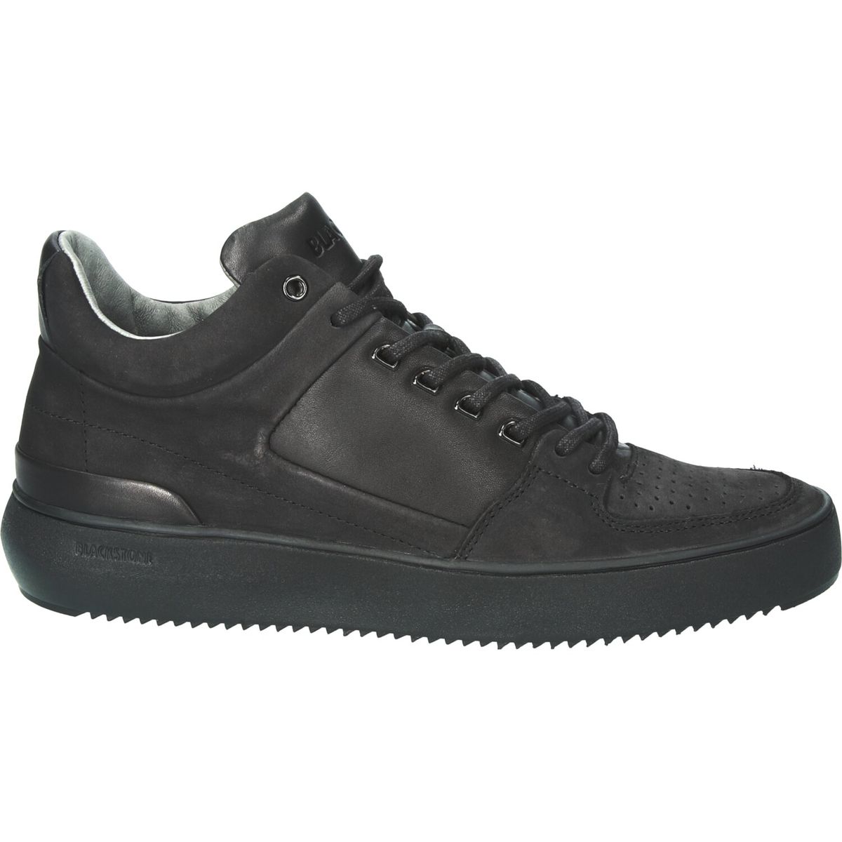 Clean Mid-Top Leder-Sneaker