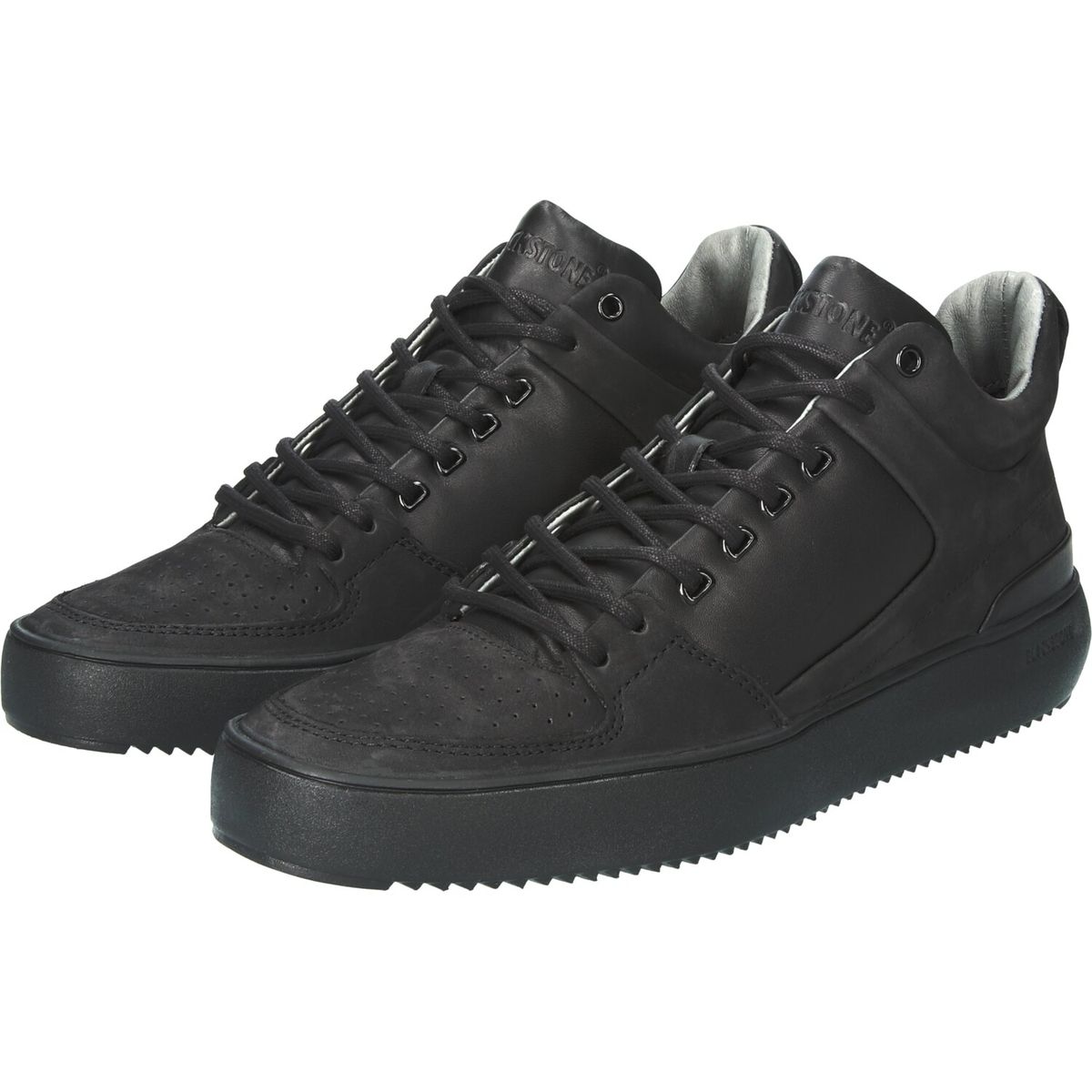 Clean Mid-Top Leder-Sneaker