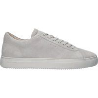 Flache Wildleder-Sneaker zum Schnüren