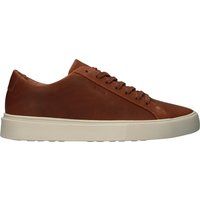 Niedrige Leder-Sneaker mit Cupsohle