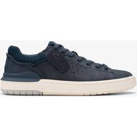 Retro Nubukleder Sneaker im Court-Stil