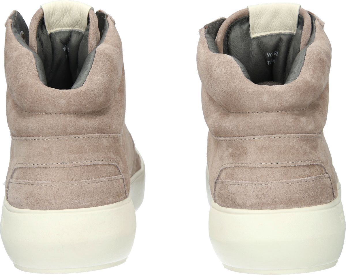 Hohe Retro-Sneaker aus Wildleder